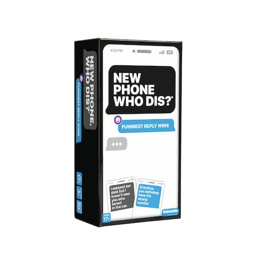New Phone Who Dis? Funniest Reply Wins Party Game